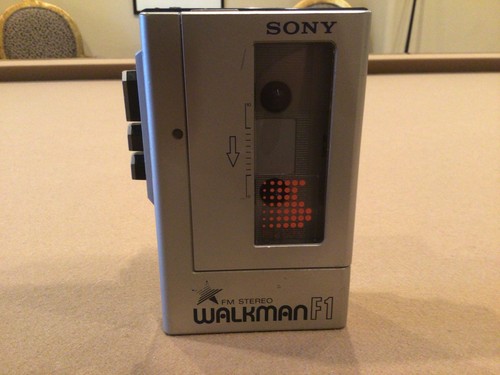 Walkman vintage sony f1 - walkman, vintage: