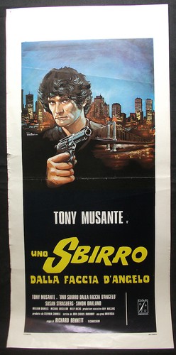 Locandina cinema uno sbirro - locandina,