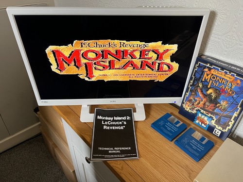 Amiga monkey island gioco - island,