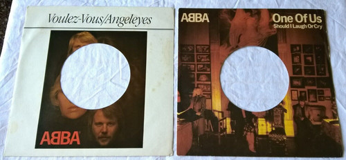 Abba copertine forate per 45 - 2,