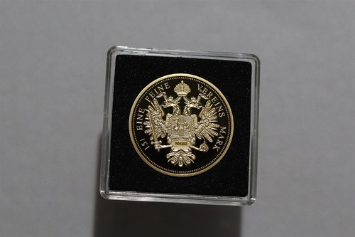 Medaglia austria dorata - medaglia,
