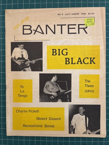 Non stop banter punk - zine, july