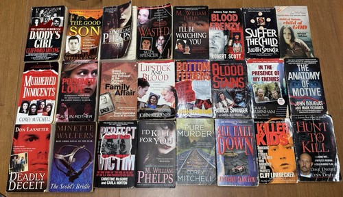 True crime paperback - 24,