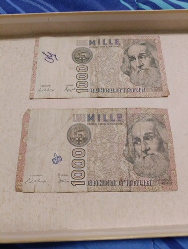 Banconote rare 1000 mille - rare,