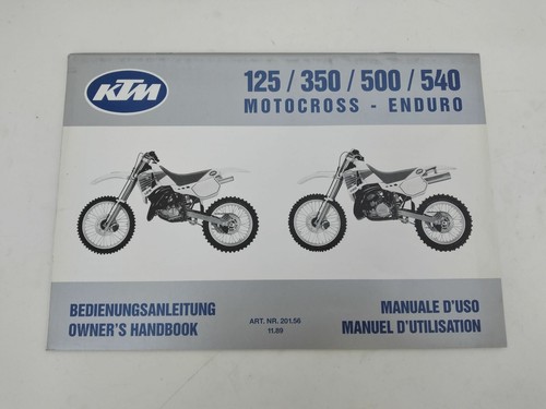 Ktm manuale uso - manuale, 201561189