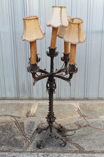 Candelabro ferro battuto - in,
