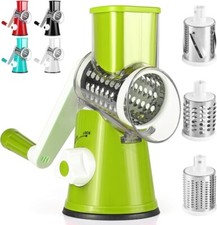 GRATTUGIA A TAMBURO TAGLIAVERDURE AFFETTATRICE MANUALE AFFETTA TRITA VERDURE 