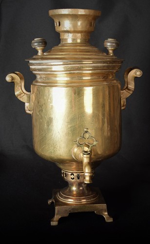 Originale vecchio samovar - vecchio,