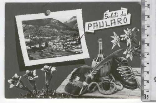 Cartolina friuli paularo - friuli,