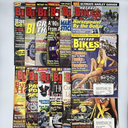 Lotto riviste hot rod - 13, bikes