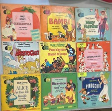 libro disco disney 9 pezzi  