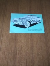 1972 MERCEDES BENZ 350 SL ROADSTER XRAY TRASPARENZA MOTORE MECCANICA