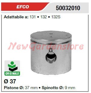 Pistone segmenti spinotto efco - pistone,