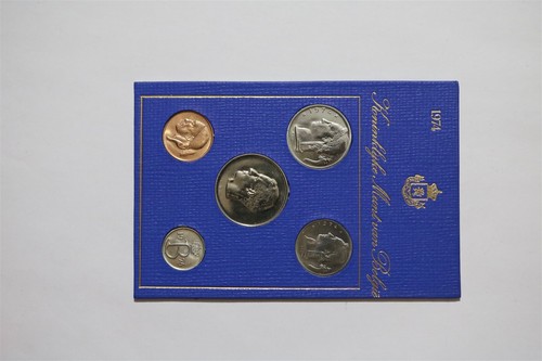 Set monete belgio 1974 mint - set,