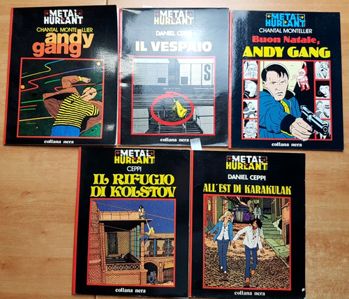 Lotto fumetti metal - di, 5