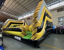 Gioco Gonfiabile Wipeout Sportivo Ball Game Bambini Adulti Divertimento Festa