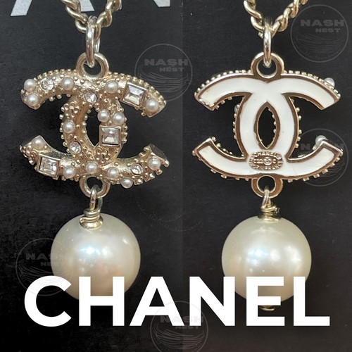 Collana con ciondolo chanel - con,