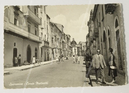 Bv824 cartolina sparanise - cartolina,