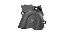 Copripignone in carbonio per