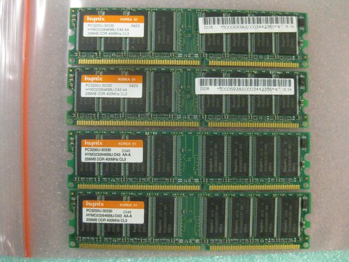 Hynix x 256 - 1, 4