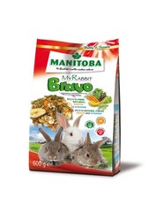 MANITOBA MY RABBIT BRAVO – ALIMENTO COMPLETO PER CONIGLI DA COMPAGNIA