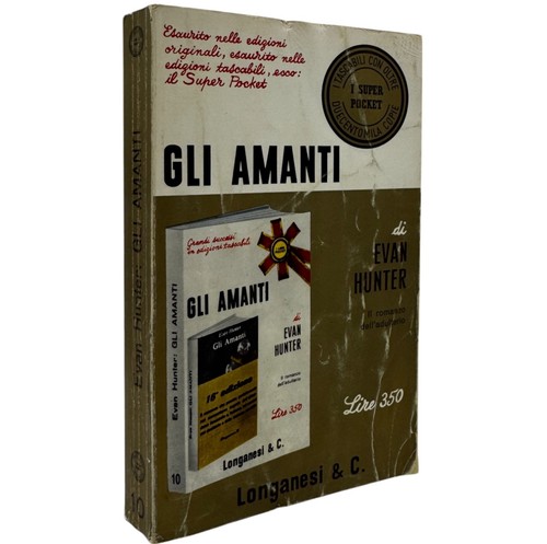 Romanzo gli amanti evan hunter - romanzo,
