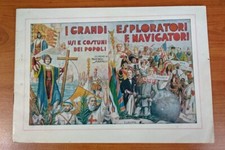 Album Figurine I GRANDI ESPLORATORI E NAVIGATORI -VUOTO- Ed. C.E.N. Firenze orig