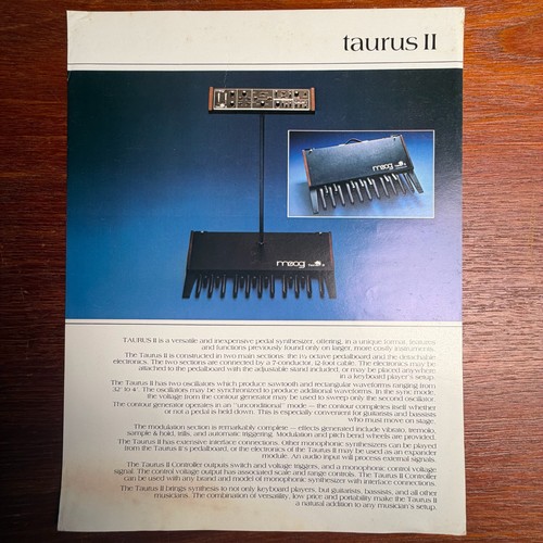 Vintage 1982 moog - 1982,