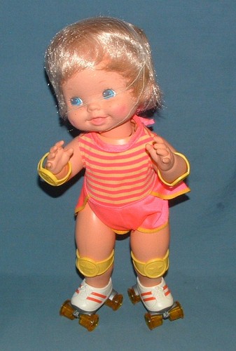 Bambola vintage wind - wind-up, baby