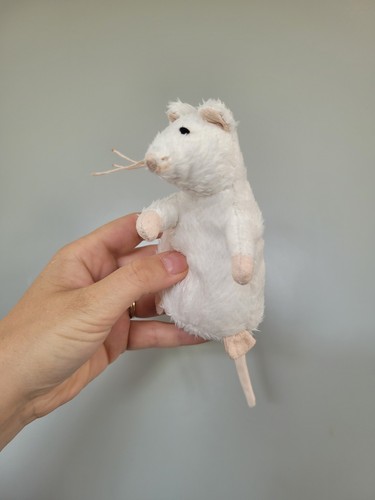 Peluche topo bianco ikea - bianco,