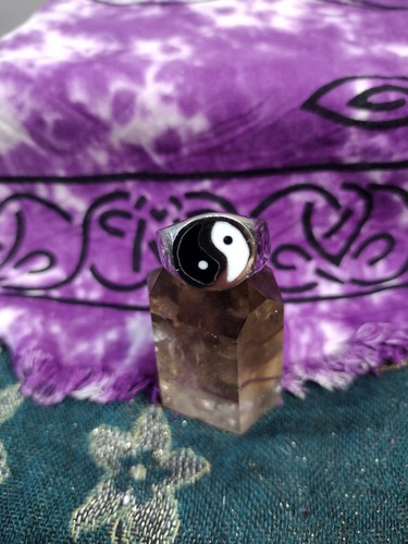 Anello yin yang grande - anello,
