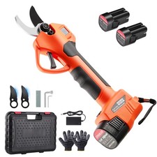 Forbici Potatura a Batteria 2x2.0Ah Batteria Motore Brushless 2 Aperture 25/35mm