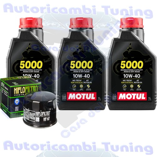 Kit tagliando olio motul 5000 - kit,