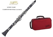 ALYSÉE CL616D CLARINETTO ALYSEE IN SIB CON LEVA DEL MIB 18 chiavi + astuccio