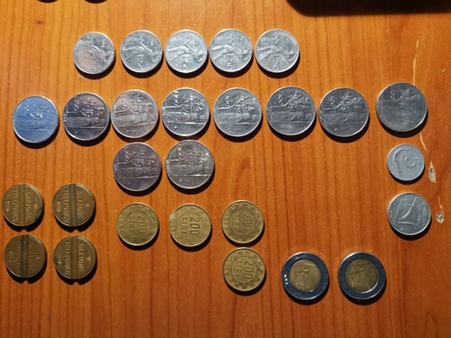 Monete lire più - monete, in