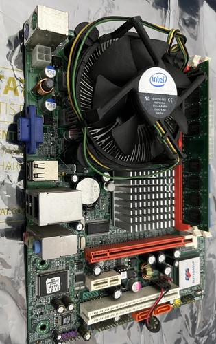 Combo motherboard ecs g31t - combo,