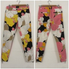 MARELLA Pantalone bianco rosa