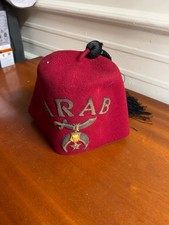 Cappello arabo Shriners Fez