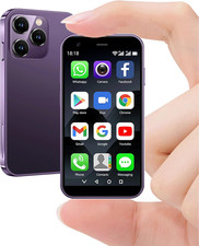Mini Smartphone 4G, Schermo HD Da 3,0", Doppia SIM Quad-Core, 3+32 GB, Telefono 