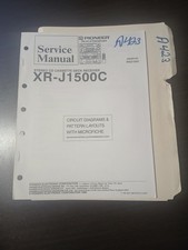 Pioneer XR-J1500C Service