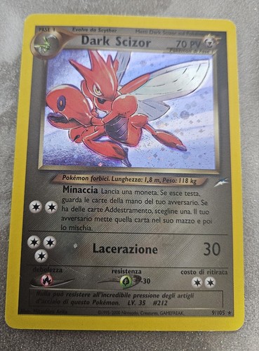Pokemon dark scizor - (nde9), neo