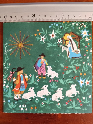 Letterina natale 1965 - letterina,