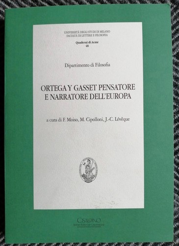 Ortega gasset pensatore - y,