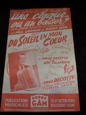 Partitura Una Clac o Un Bacio