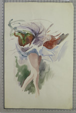 SCHIZZO BOZZETTO AD ACQUERELLO