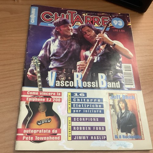 Chitarre vasco rossi band - rossi,