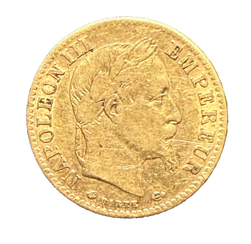 Francia 1866 oro - francia, a
