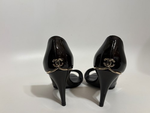 Tacchi vintage chanel nero - tacchi,