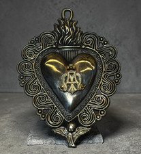 Ex voto vintage cuore sacro