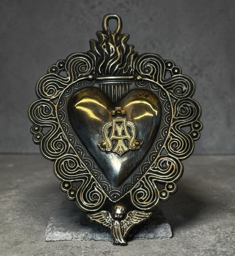 Voto vintage cuore - ex, sacro